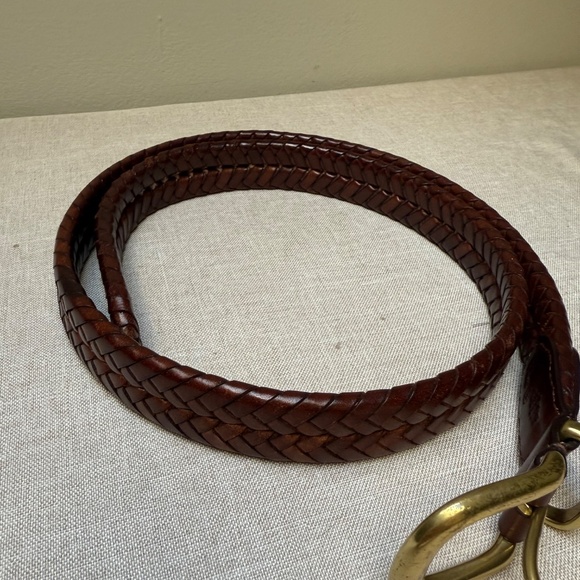 Men’s Braided Leather Coach Belt Size Large 36” - Picture 7 of 8